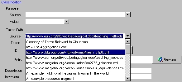 Taxon Path Source